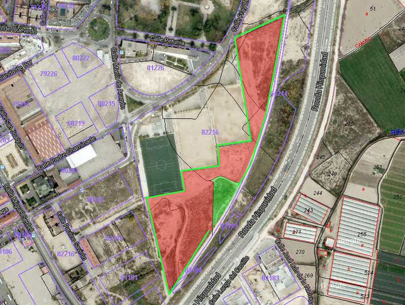 Plano de ubicacion de la parcela