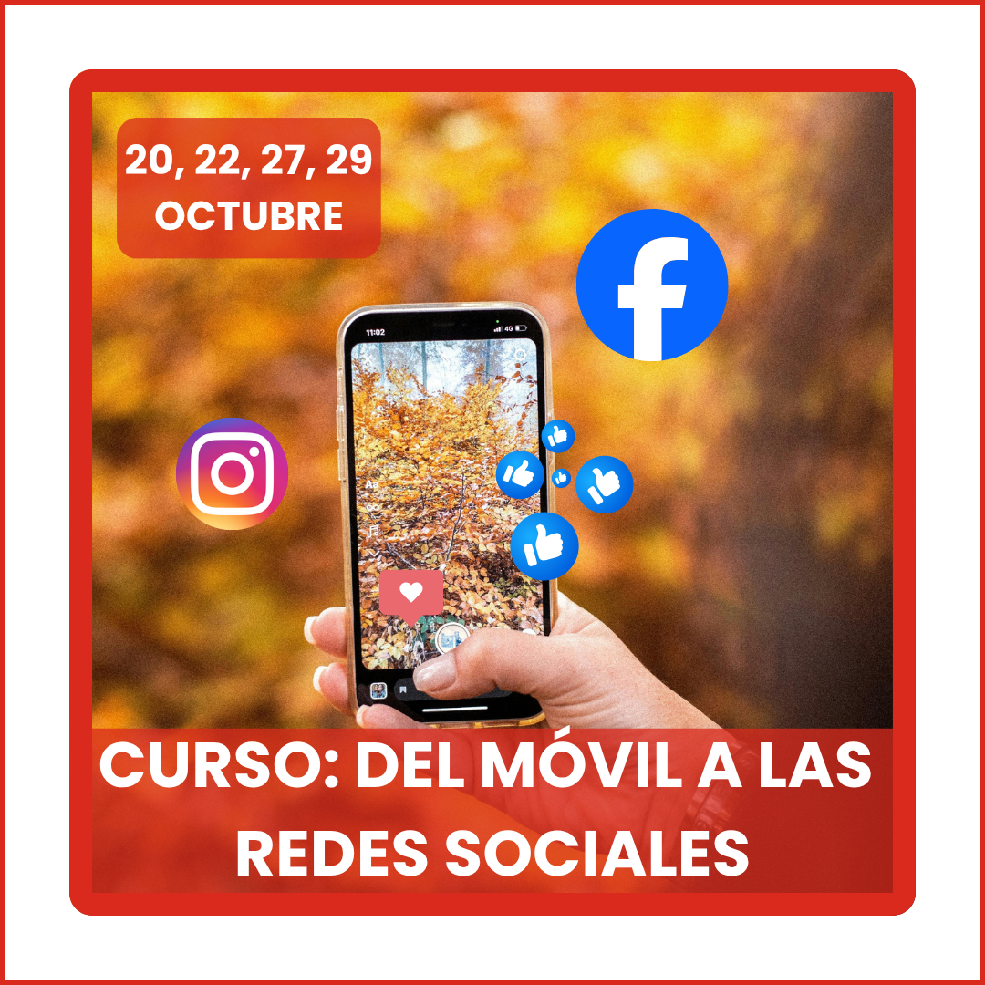 Del móvil a las redes sociales: comparte tus fotografías paso a paso.