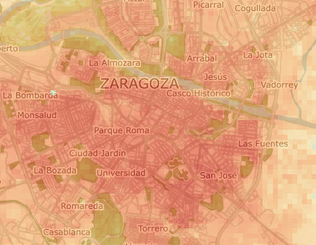 Visor de Islas de Calor