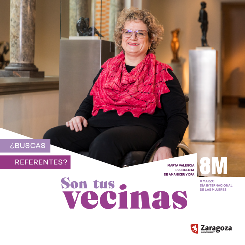 Foto 1: Marta Valencia, Presidenta de Amanixer y DFA