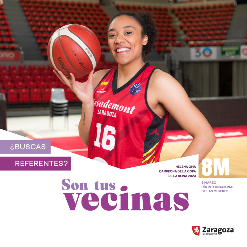 Foto 9: Helena Oma, Campeoana de la Copa de la Reina de Baloncesto 2023