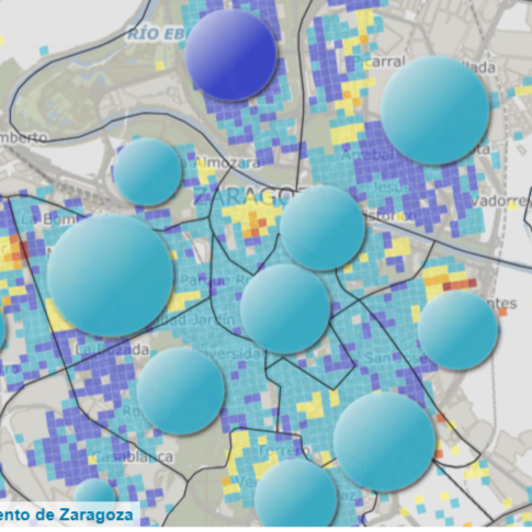 Mapa del Indicador sintético de vulnerabilidad
