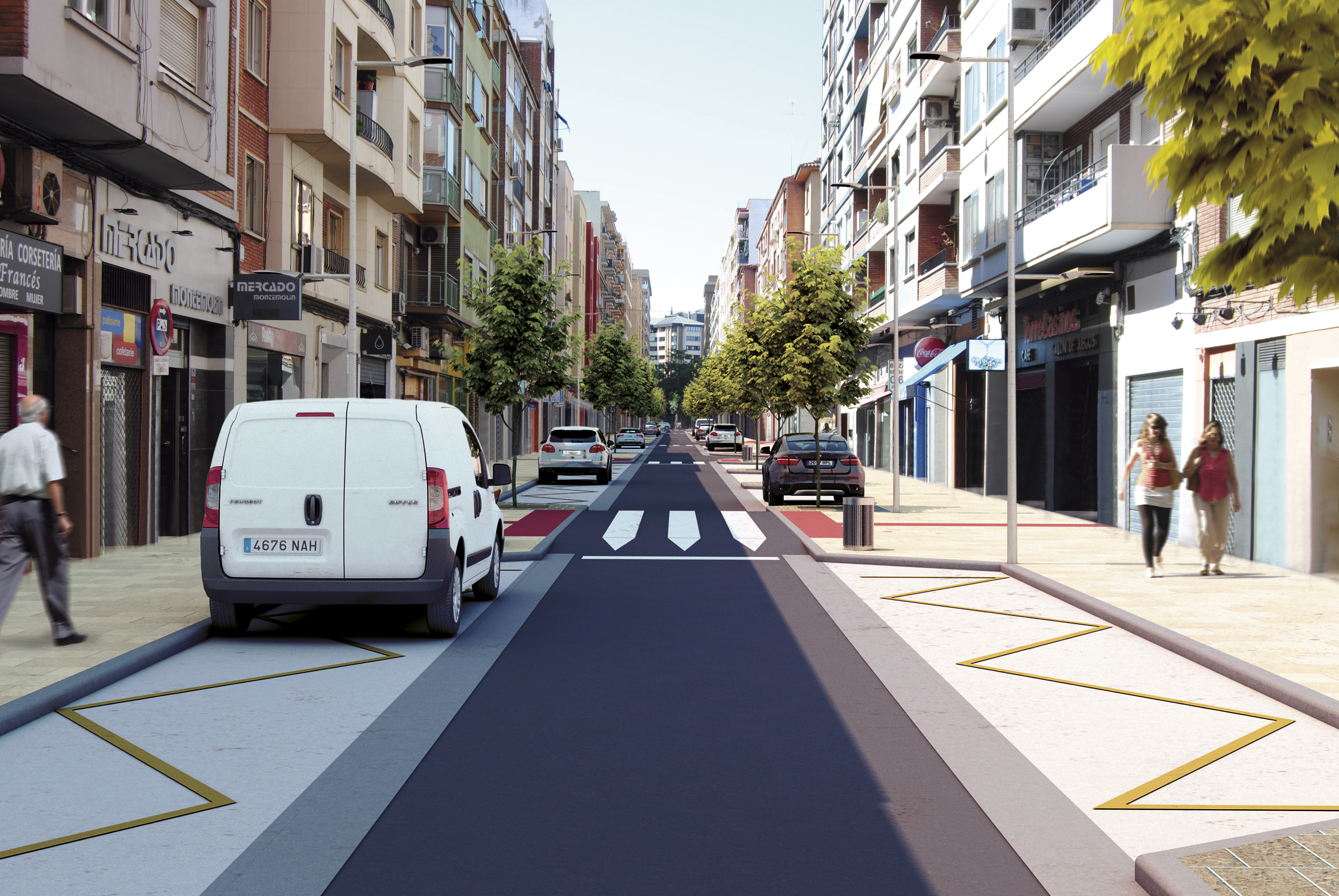 Vista previa de la Calle Reina Fabiola