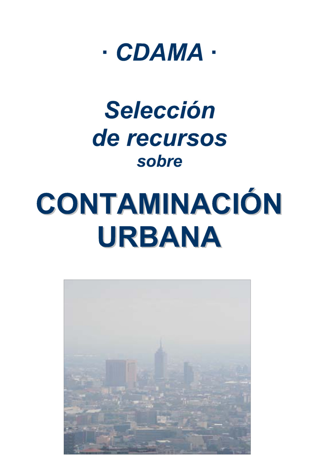 Contaminación urbana
