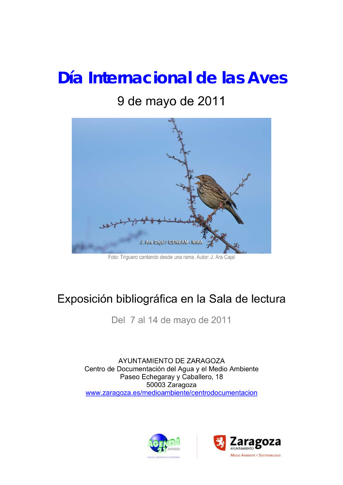 Día Internacional de las Aves