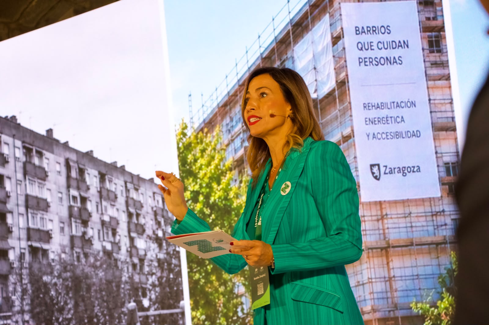 Natalia Chueca presentado la candidatura a Zaragoza Capital Verde Europea