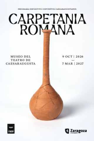 Banner de la exposición Carpetania Romana