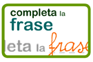 Juego de completar una frase