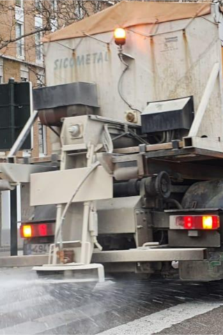 Máquina quitanieves