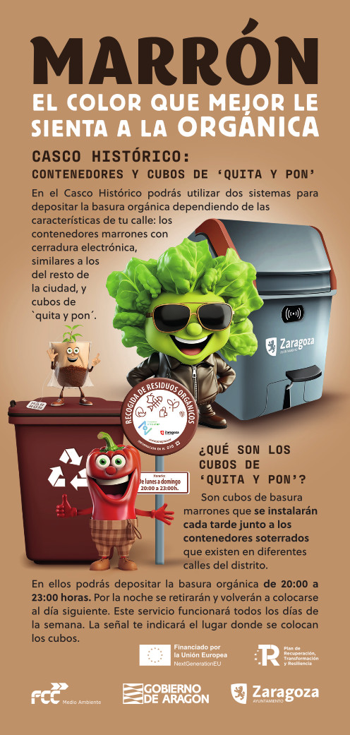 Cartel Recogida orgánica
