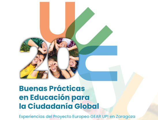 Portada documento Buenas prácticas en Educación para la Ciudadanía Global Up
