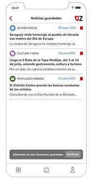 listado con descripción e icono