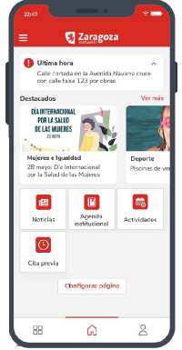 carrusel con título