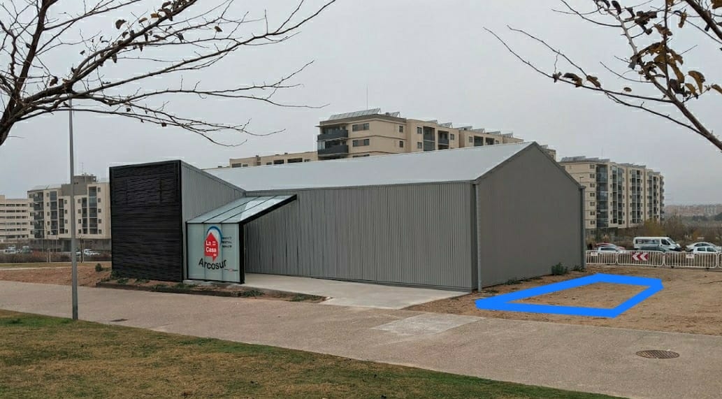 Imagen real de la ubicación del escenario