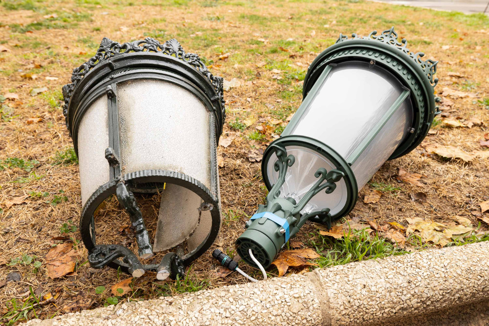 iluminación antigua y neuva en comparación