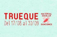 Material escolar por sanciones