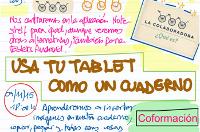 Coformación. Usa tu tablet como un cuaderno