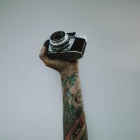 Fotografía de producto creativa
