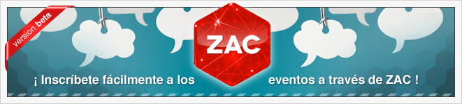 Únete a la Red ZAC: Apúntate gratis a    decenas de eventos, contacta con cientos de personas y mejora tu    posicionamiento con la red ZAC.